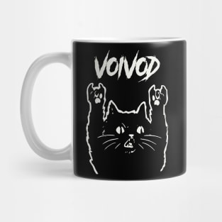 voivod metal cat Mug